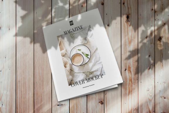 Magazine Cover Mockup Set
