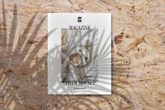 Magazine Cover Mockup Set