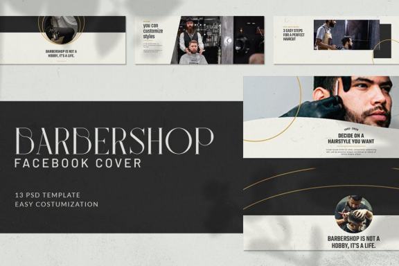 Barbershop Facebook Cover