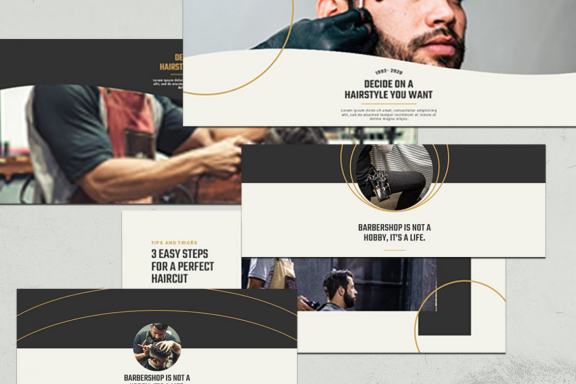 Barbershop Facebook Cover