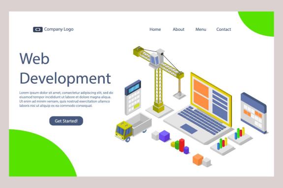 Web isometric banner 1