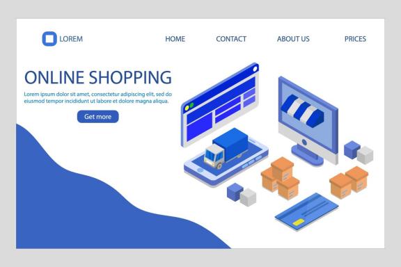 Web isometric banner 8