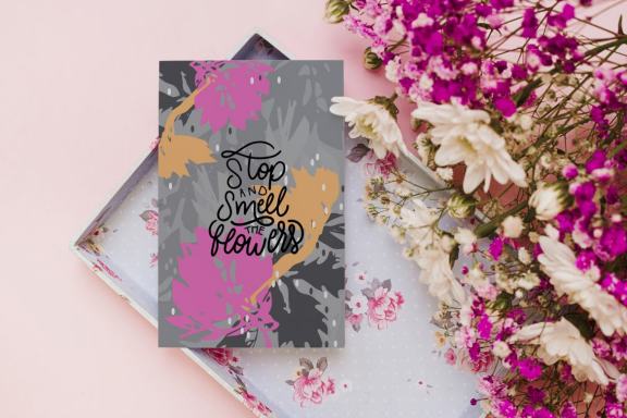 Autumn cutout: vector graphic art and cutout leaves