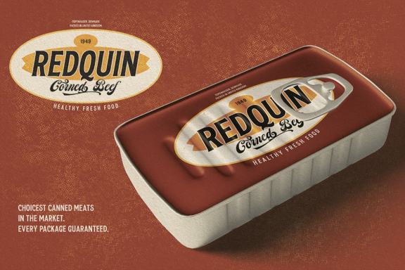 Fragtude - Vintage Display Typeface