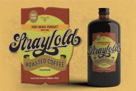 Fragtude - Vintage Display Typeface