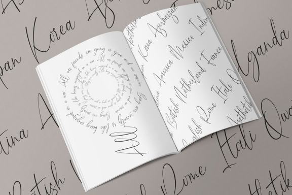 Aesthetikos - Beauty Signature Font