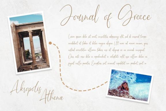 Aesthetikos - Beauty Signature Font
