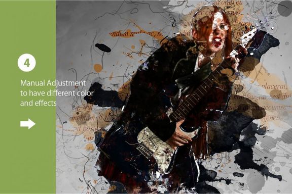 Splasher Photoshop Action