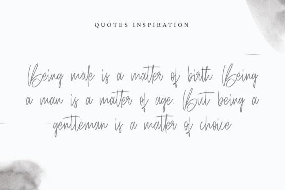 Objectives SVG Brush Font