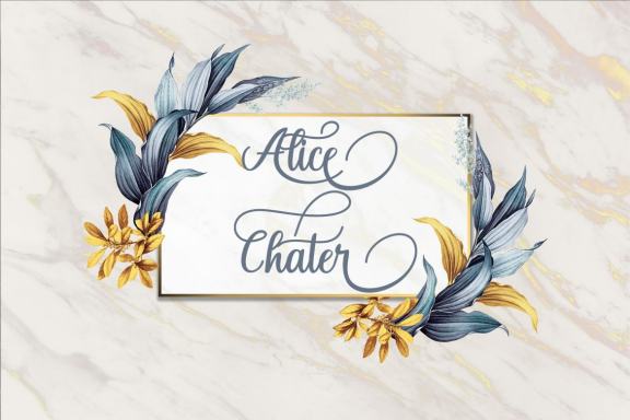 Alice Chater - Free Font