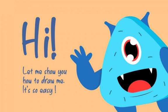 Kidie Monster With Cute Monster Characters