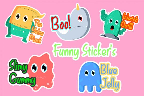 Kidie Monster With Cute Monster Characters