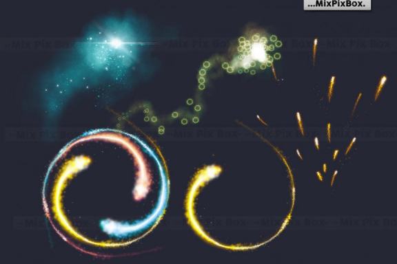 Magic Sparks Overlays