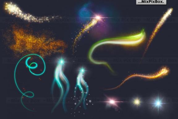 Magic Sparks Overlays