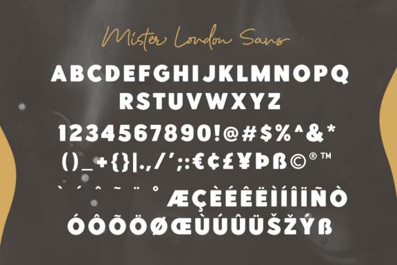 Mister London - Bold Sans & Script