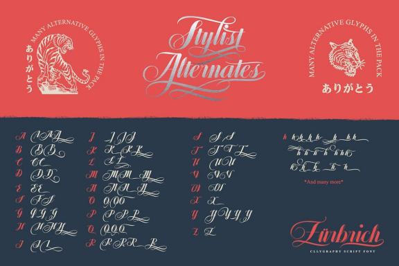 Zürbrich Decorative Script