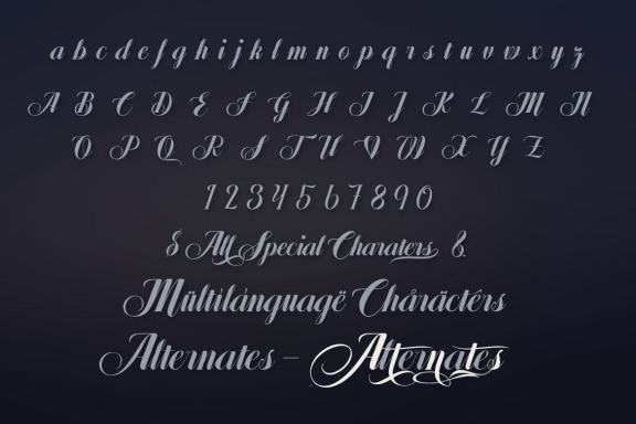 Zürbrich Decorative Script