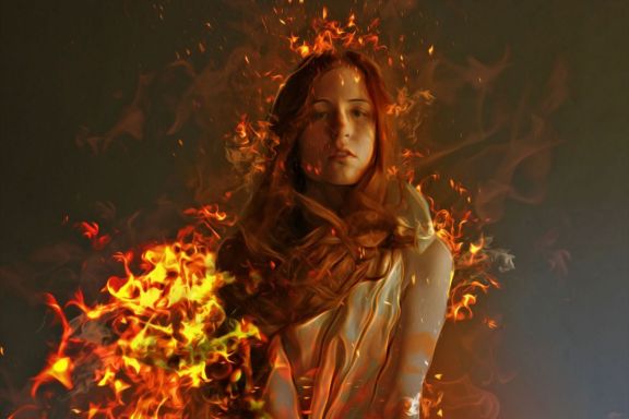 Real Burn Photoshop Action