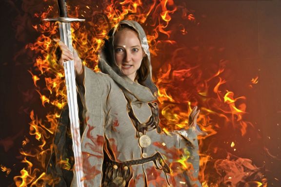 Real Burn Photoshop Action