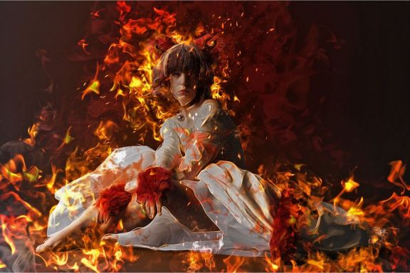 Real Burn Photoshop Action