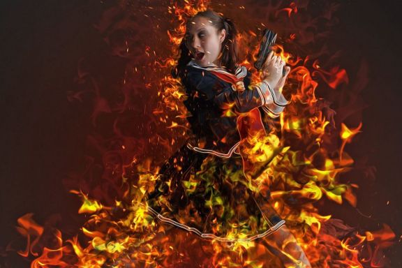 Real Burn Photoshop Action