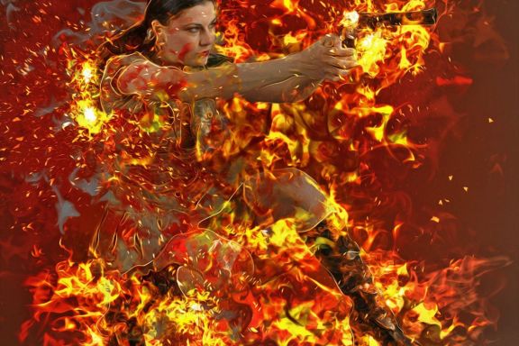 Real Burn Photoshop Action