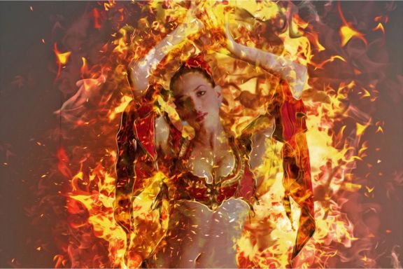 Real Burn Photoshop Action