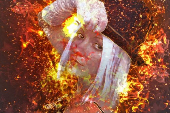 Real Burn Photoshop Action
