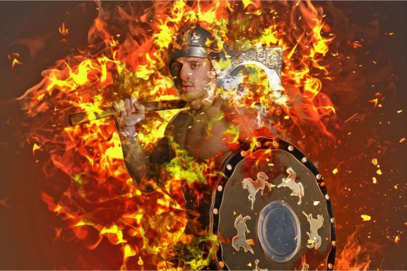 Real Burn Photoshop Action