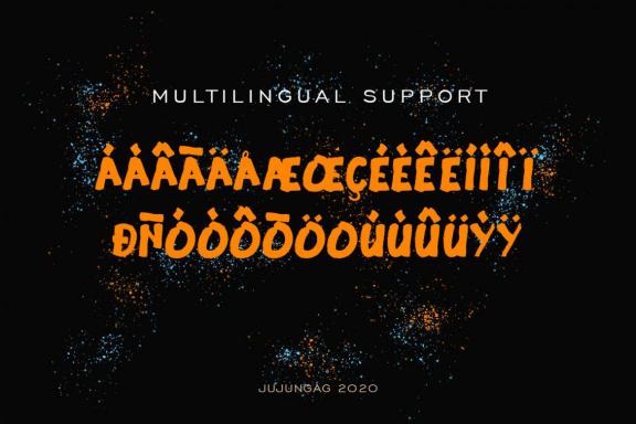 Burrick Bold Brush Typeface