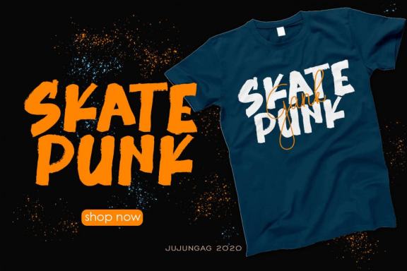 Burrick Bold Brush Typeface