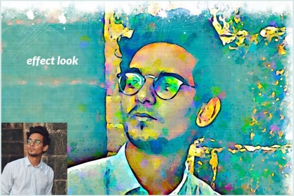 Modern Painting Effect Photoshop Action