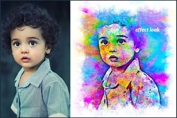 Modern Painting Effect Photoshop Action