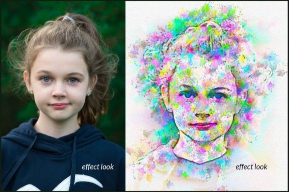 Modern Painting Effect Photoshop Action