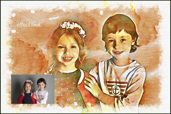Modern Painting Effect Photoshop Action