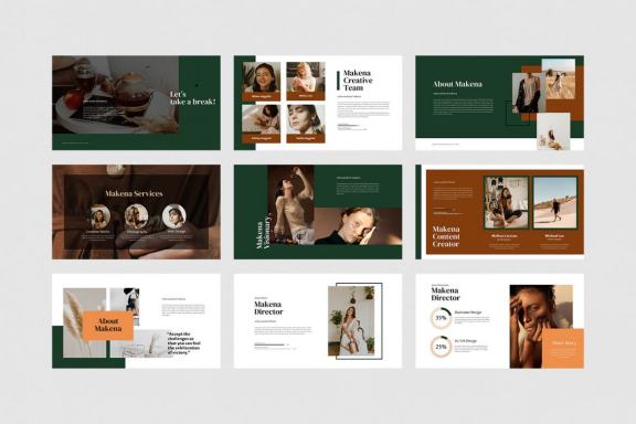 Makena - Google Slides Template 