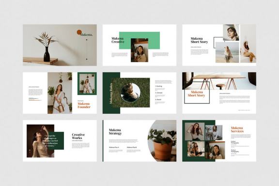 Makena - Google Slides Template 