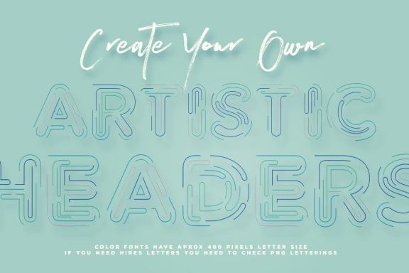 Linearo - Color SVG Font