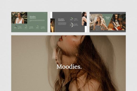 Moodies - Fashion Google Slides Template 
