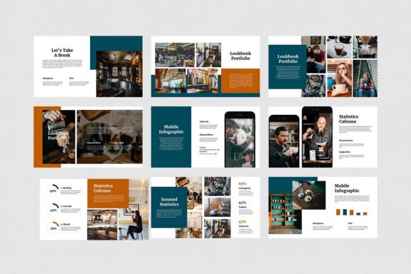 Cafeuno - Google Slides Template 
