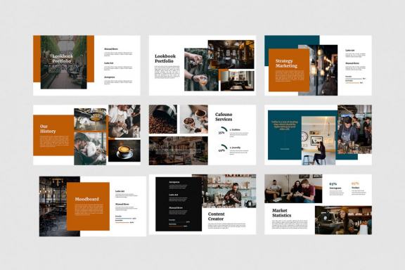 Cafeuno - Google Slides Template 
