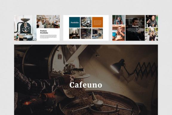 Cafeuno - Google Slides Template 