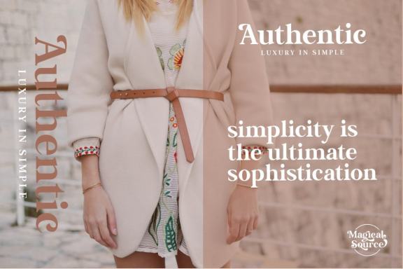 Magical Source - Stylish serif font