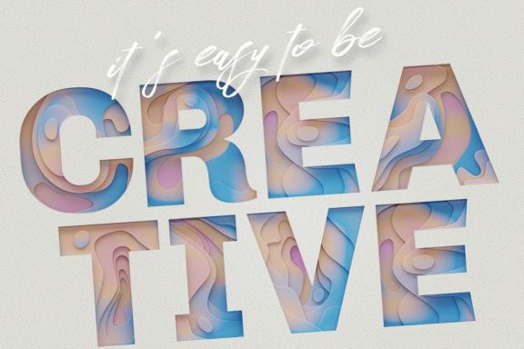 Paper Cut - Color SVG Font