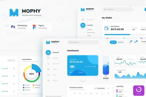 Mophy - Payment Admin Dashboard UI Template