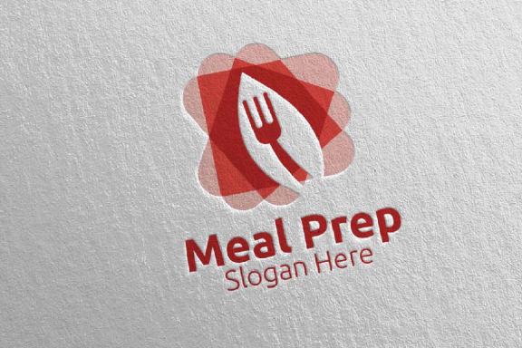 Meal Prep Healthy Food Logo 9