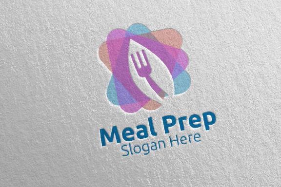 Meal Prep Healthy Food Logo 9