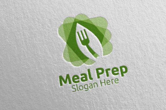 Meal Prep Healthy Food Logo 9