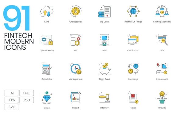 1200+ Icons - colorPOP Vector Bundle