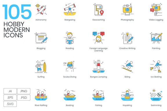 1200+ Icons - colorPOP Vector Bundle